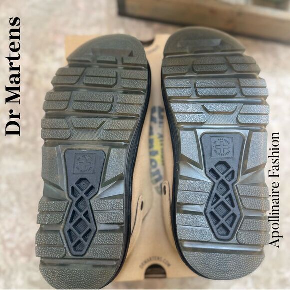 Dr. Martens Zebzag Mules Suede Leather in Savannah Tan Size Men’s 11 - Picture 4 of 8